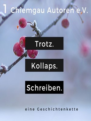 cover image of Trotz. Kollaps. Schreiben.